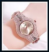 2020 Gedi Women Watches Top Luxury Full Rhinestone Crystal Wristwatch Gift Ladies Relogio Feminino M