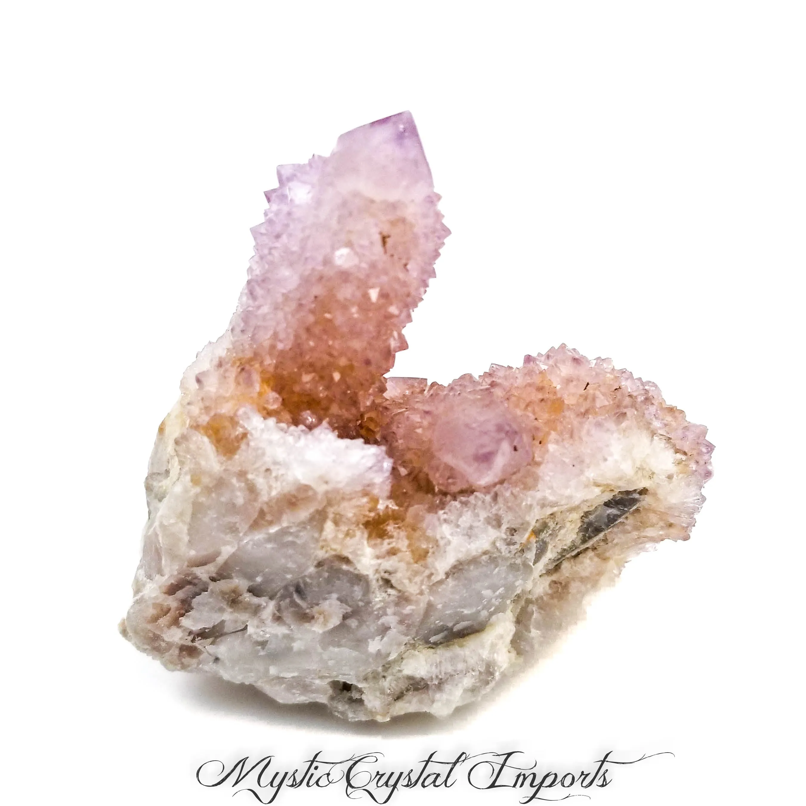 3 Amethyst Spirit Quartz Formation