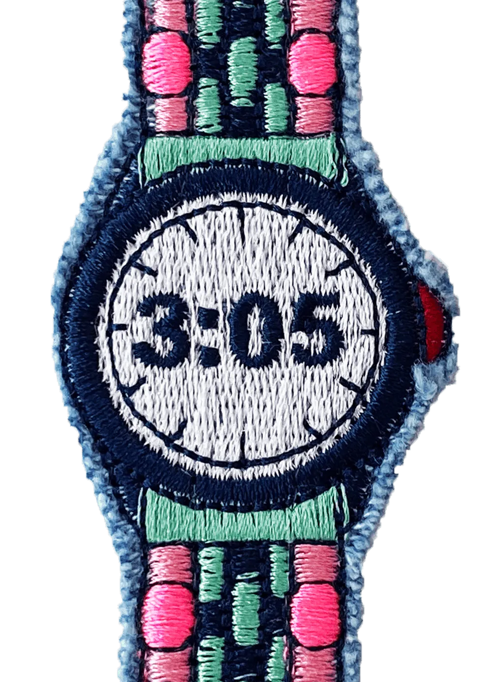 305 Embroidered "Watch" Bracelet