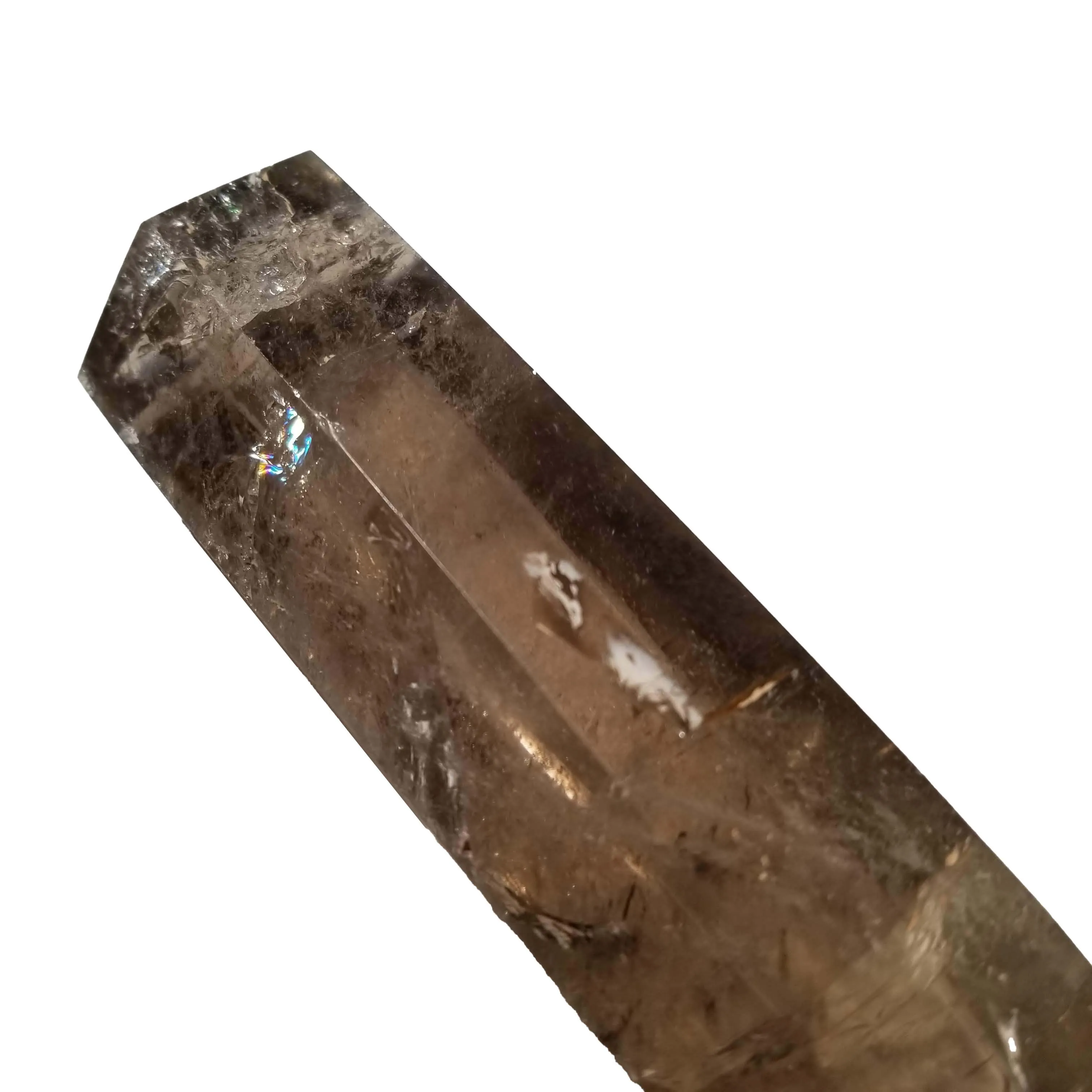 5 Smoky Quartz Point with Rainbows