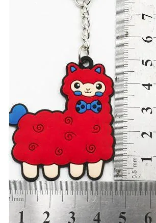 Alpaca Tag Keychain