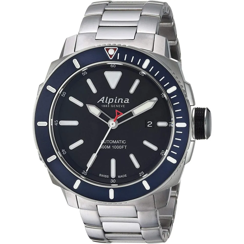 ALPINA SEASTRONG DIVER 300 AL-525LBN4V6B MEN'S WATCH