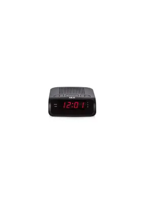 Am/Fm Alarm Clock Radio With Led Display | A61020 - Black