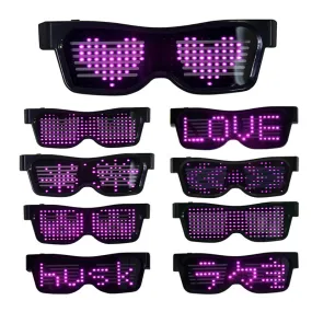 APP Controlled LED Glasses