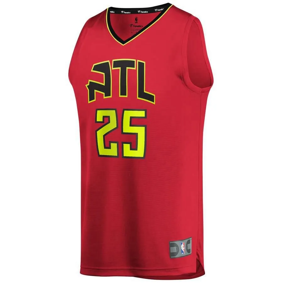 Atlanta Hawks Alex Len Fanatics Branded Replica Fast Break Player Statement Jersey Kids - Red | Ireland D3628J3