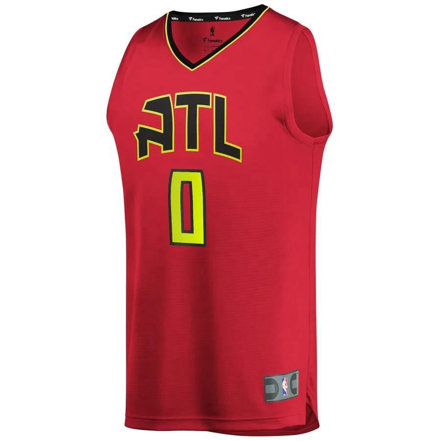 Atlanta Hawks Brandon Goodwin Fanatics Branded Replica Fast Break Player Statement Jersey Kids - Red | Ireland C5039X4