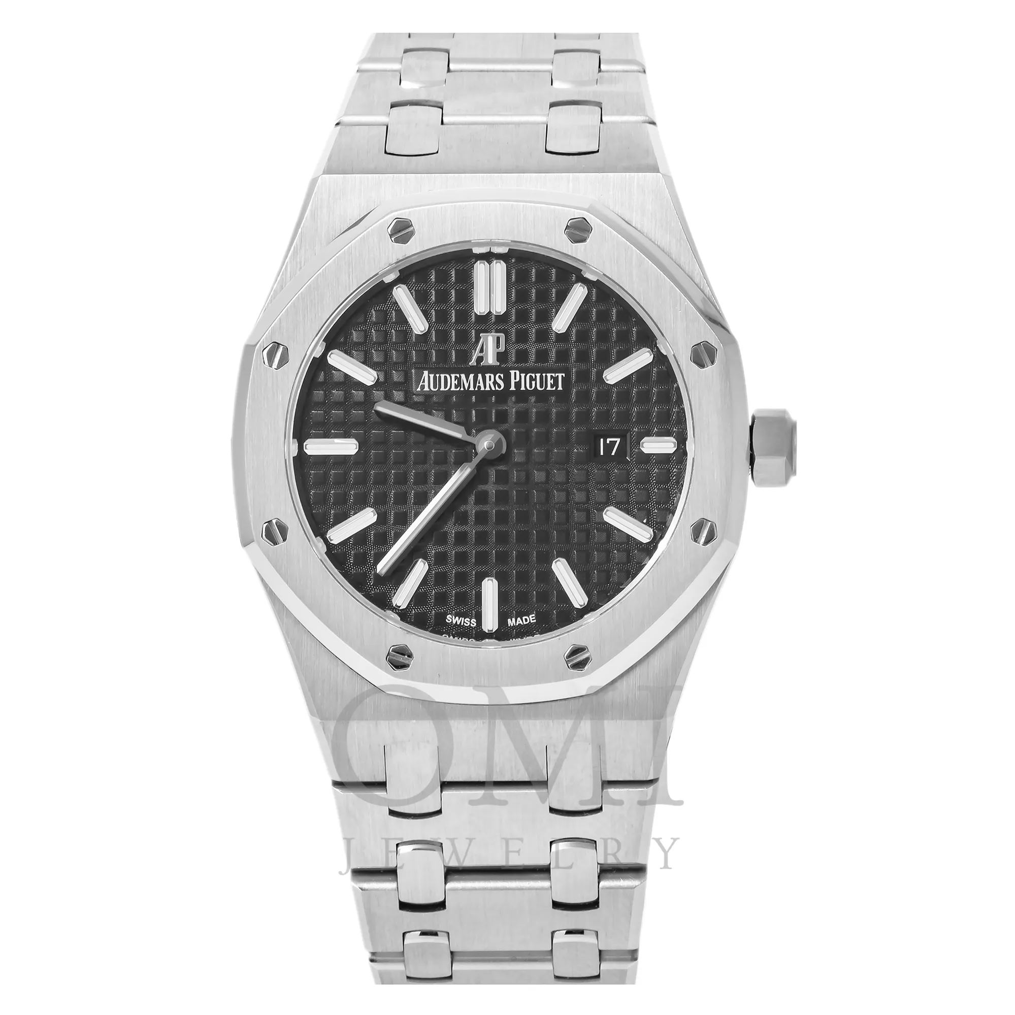 Audemars Piguet Royal Oak Lady 67650ST 33MM Black Dial With Stainless Steel Bracelet