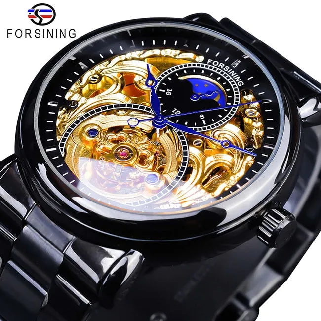 Automatic Mechanical Business Men's Steel Strap Watch