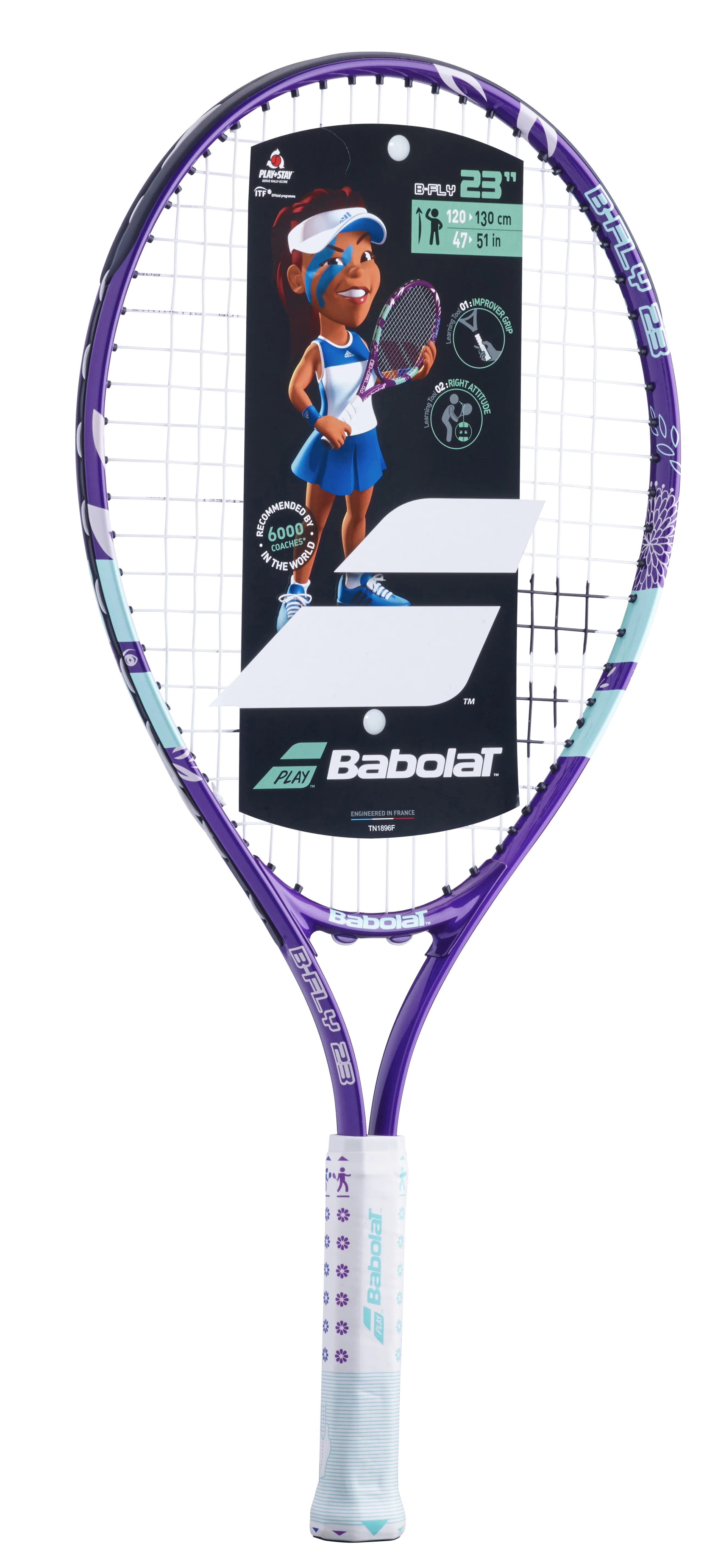 B Fly Junior 23 Inch Tennis Racket