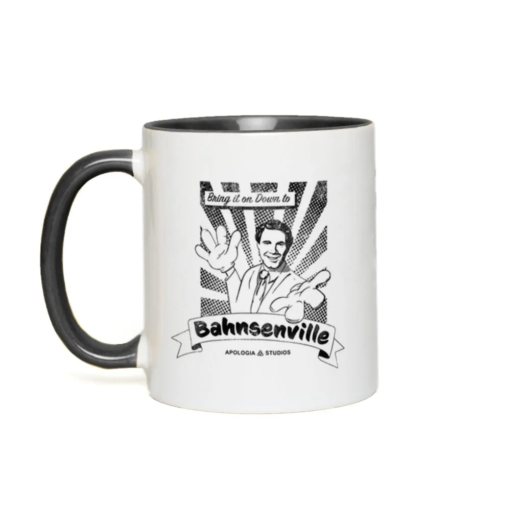 Bahnsenville | Black Accent Mug