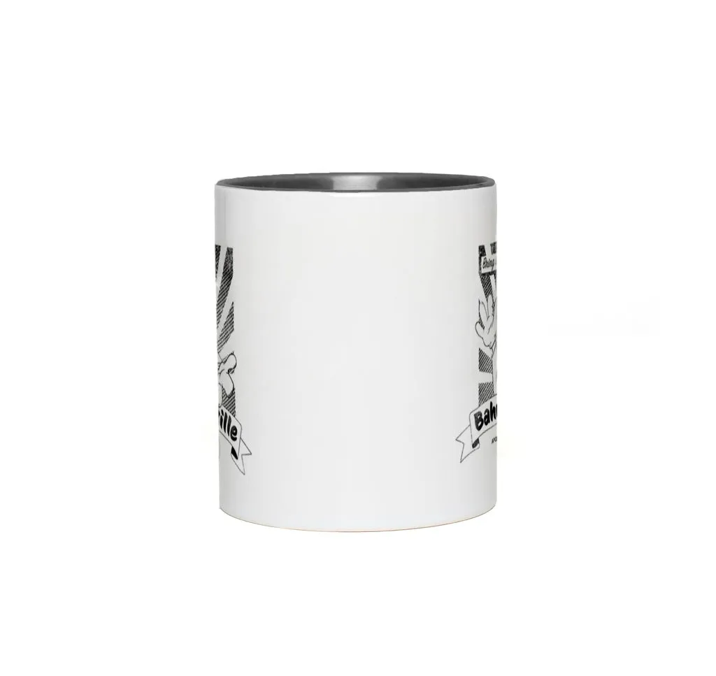 Bahnsenville | Black Accent Mug