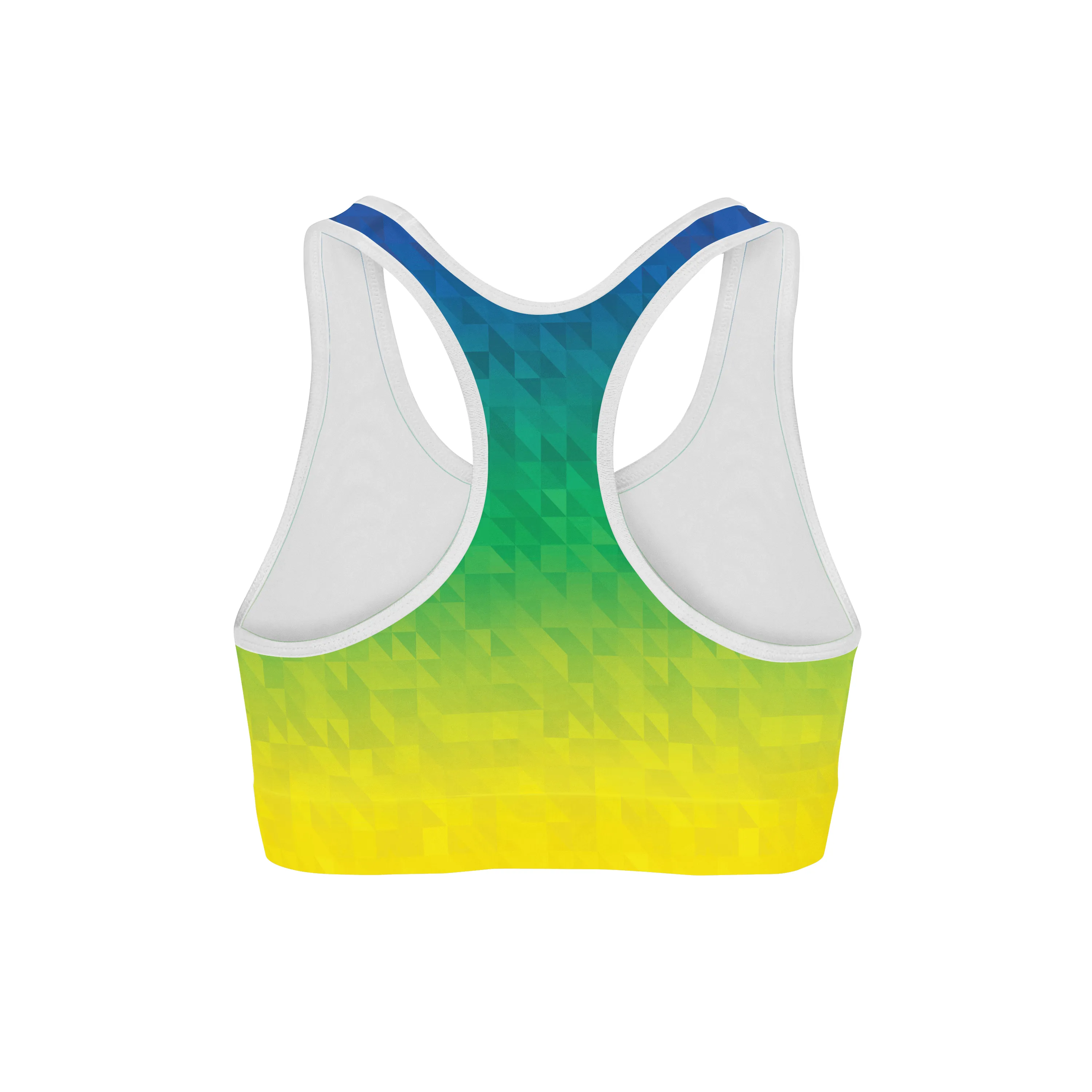 Beach Triangles Sports Bra