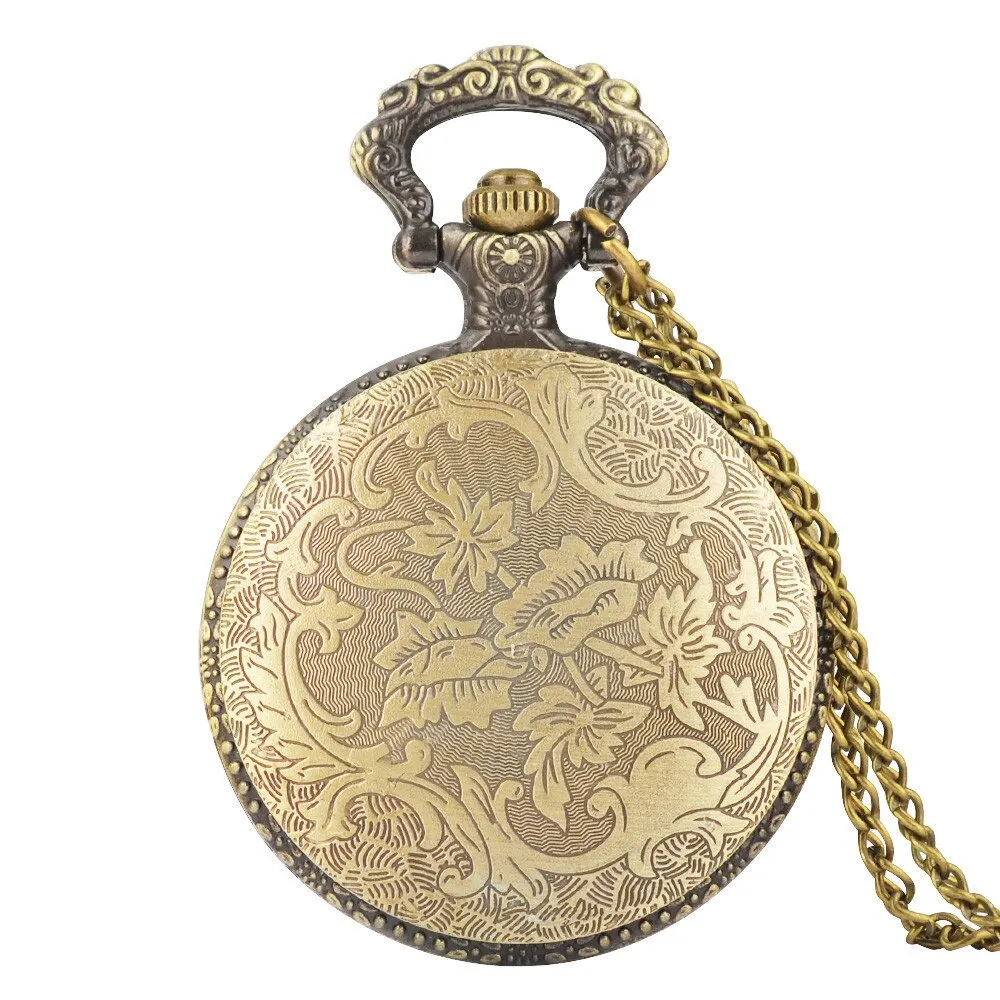 Bronze Quartz Pocket Watch