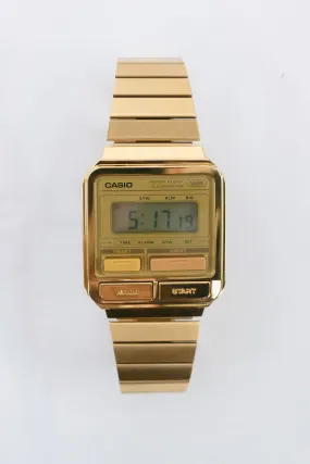 Casio A120WEG-9A Watch - Gold