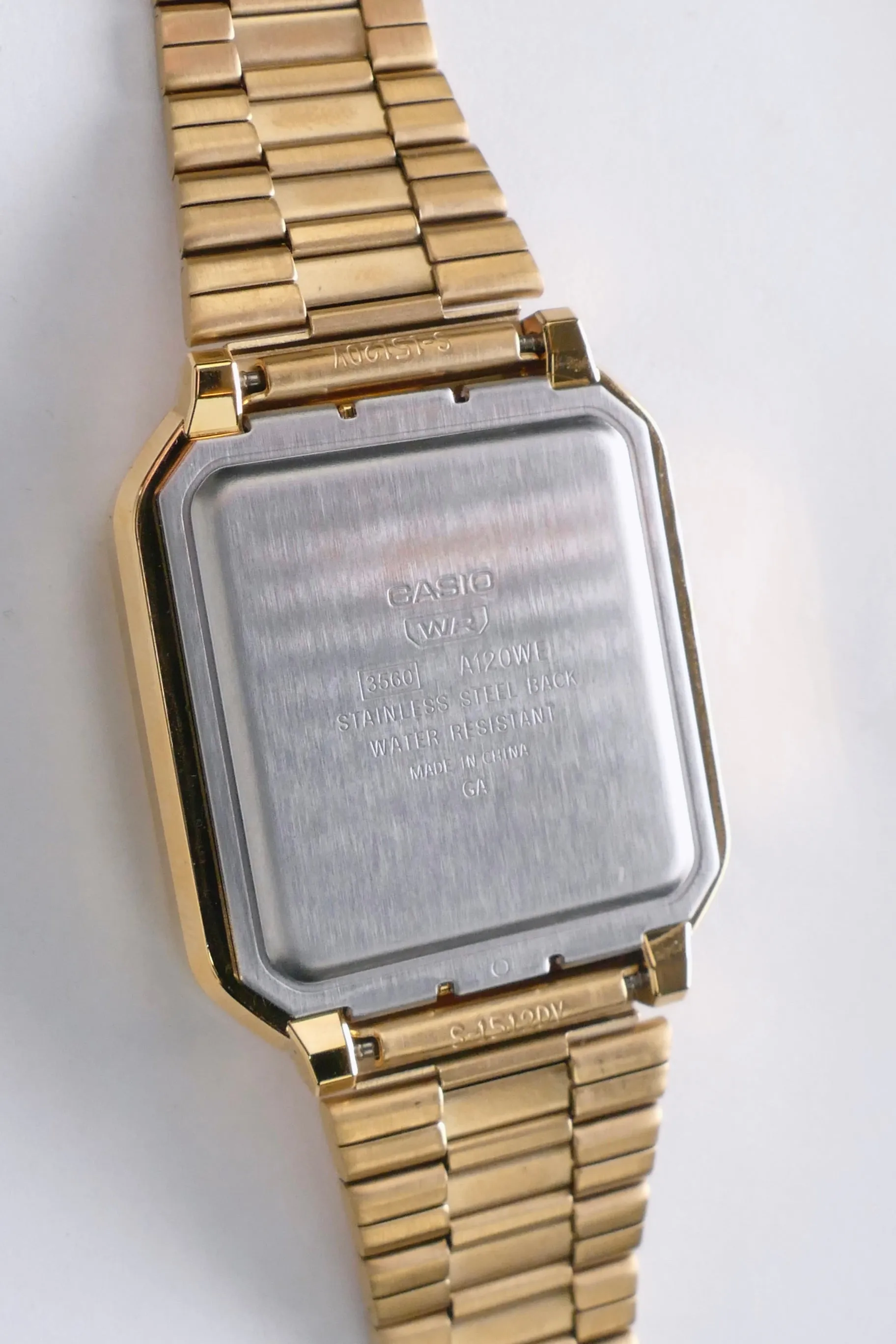 Casio A120WEG-9A Watch - Gold