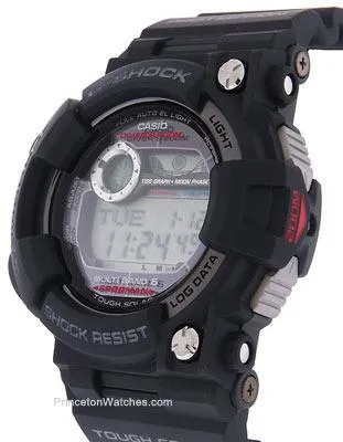 Casio G-Shock Atomic Solar Frogman with Tide & Moon Graph - Black Case & Strap