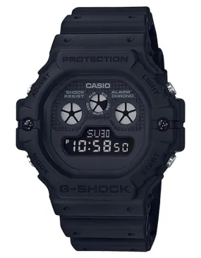 Casio G-Shock Classic Chronograph - Black - Reverse Mirror- 200M - Afterglow