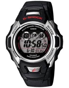 Casio G-Shock GWM500 Series Mens Watch - Atomic - Tough Solar - Black - 200M