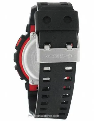 Casio XL G-Shock - Black and Red - Magnetic Resistant - World Time - 200m