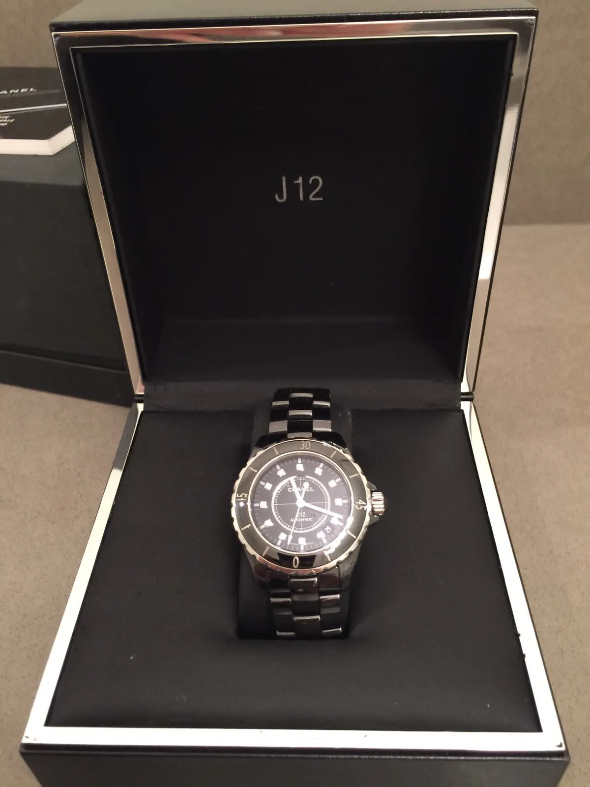 Chanel J12 automatic watch