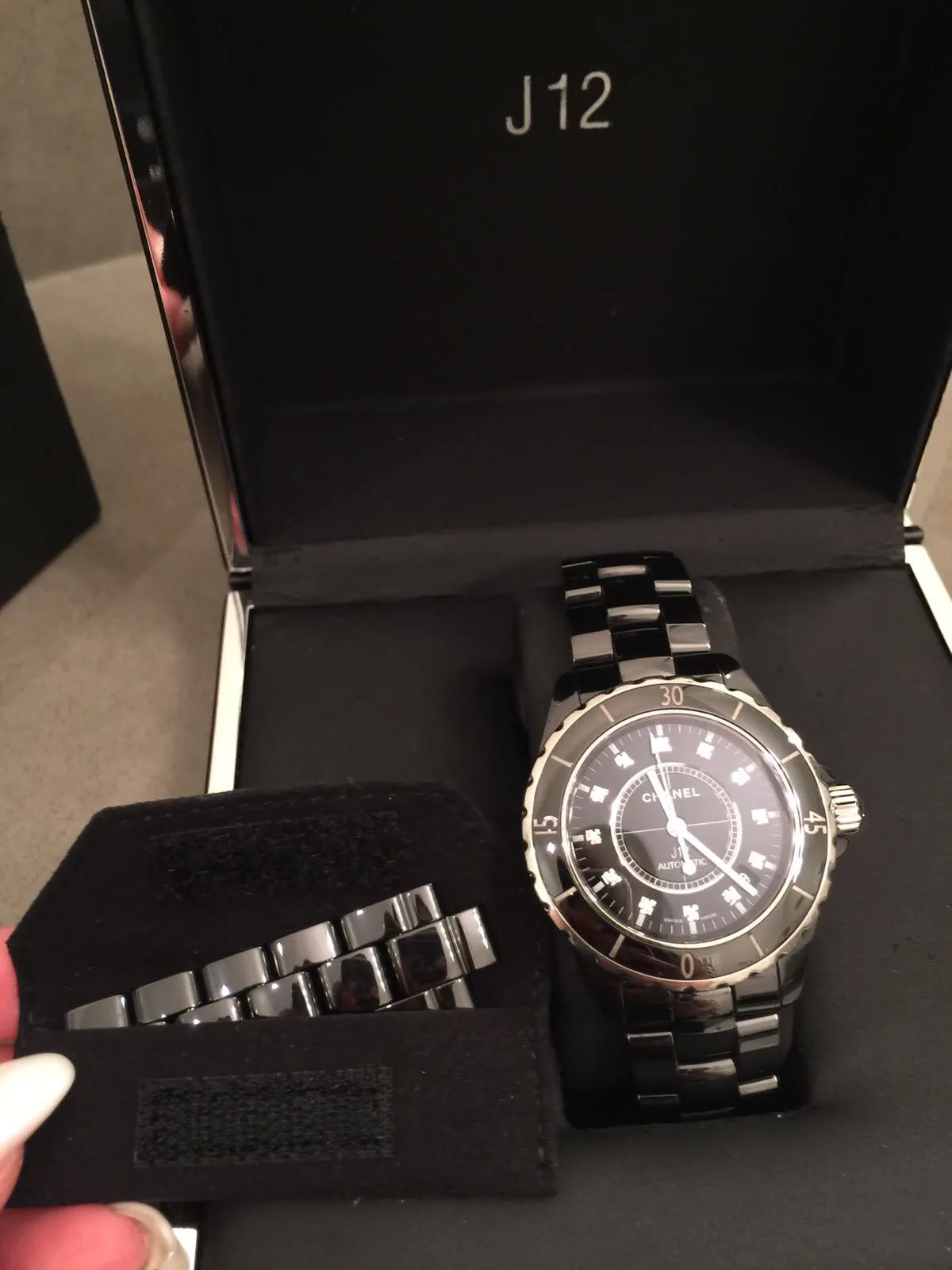 Chanel J12 automatic watch