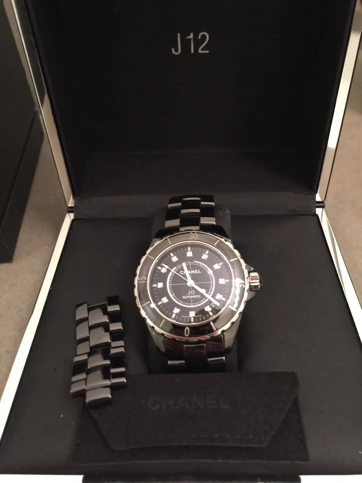 Chanel J12 automatic watch