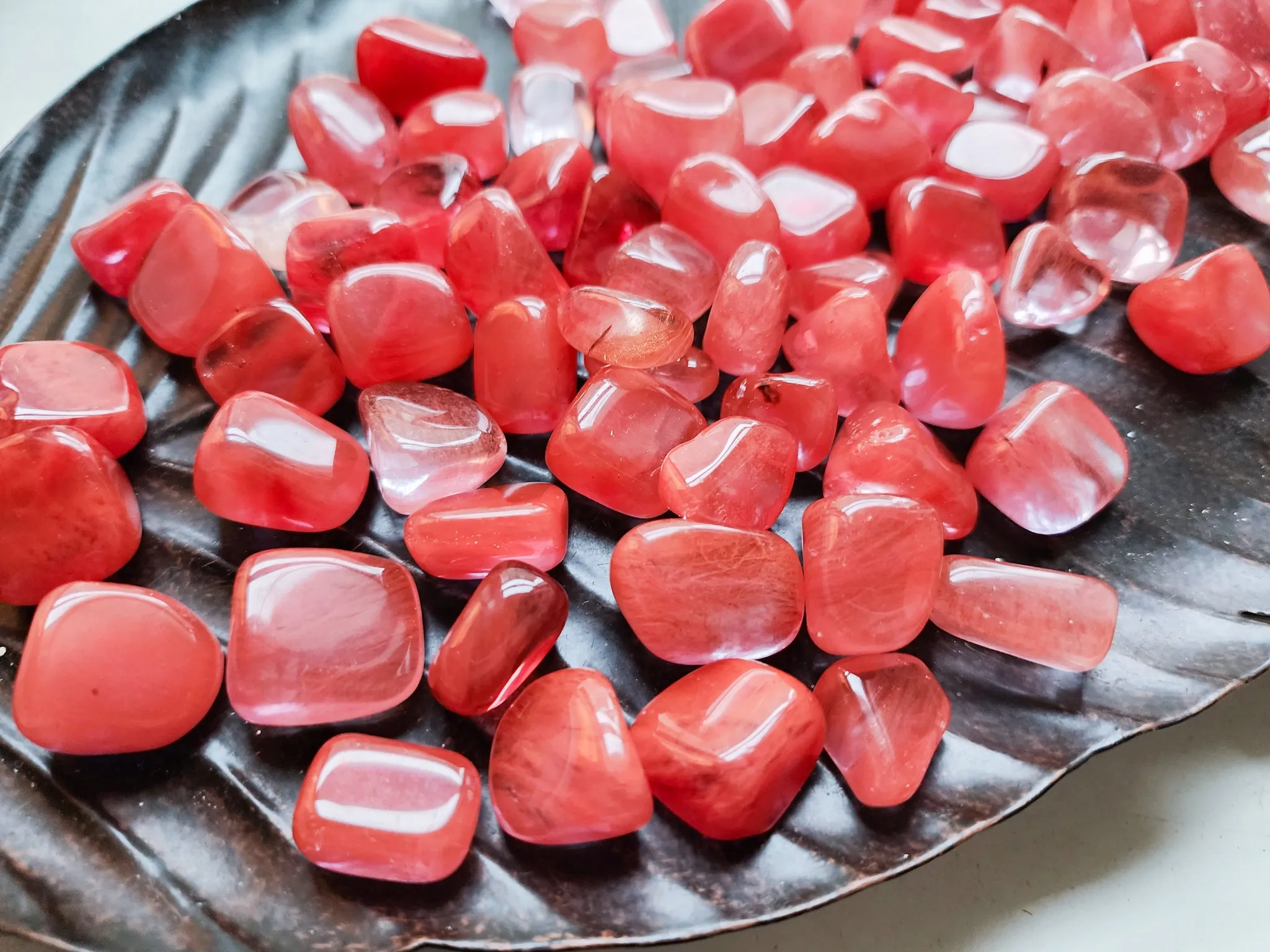 Cherry Quartz Tumble