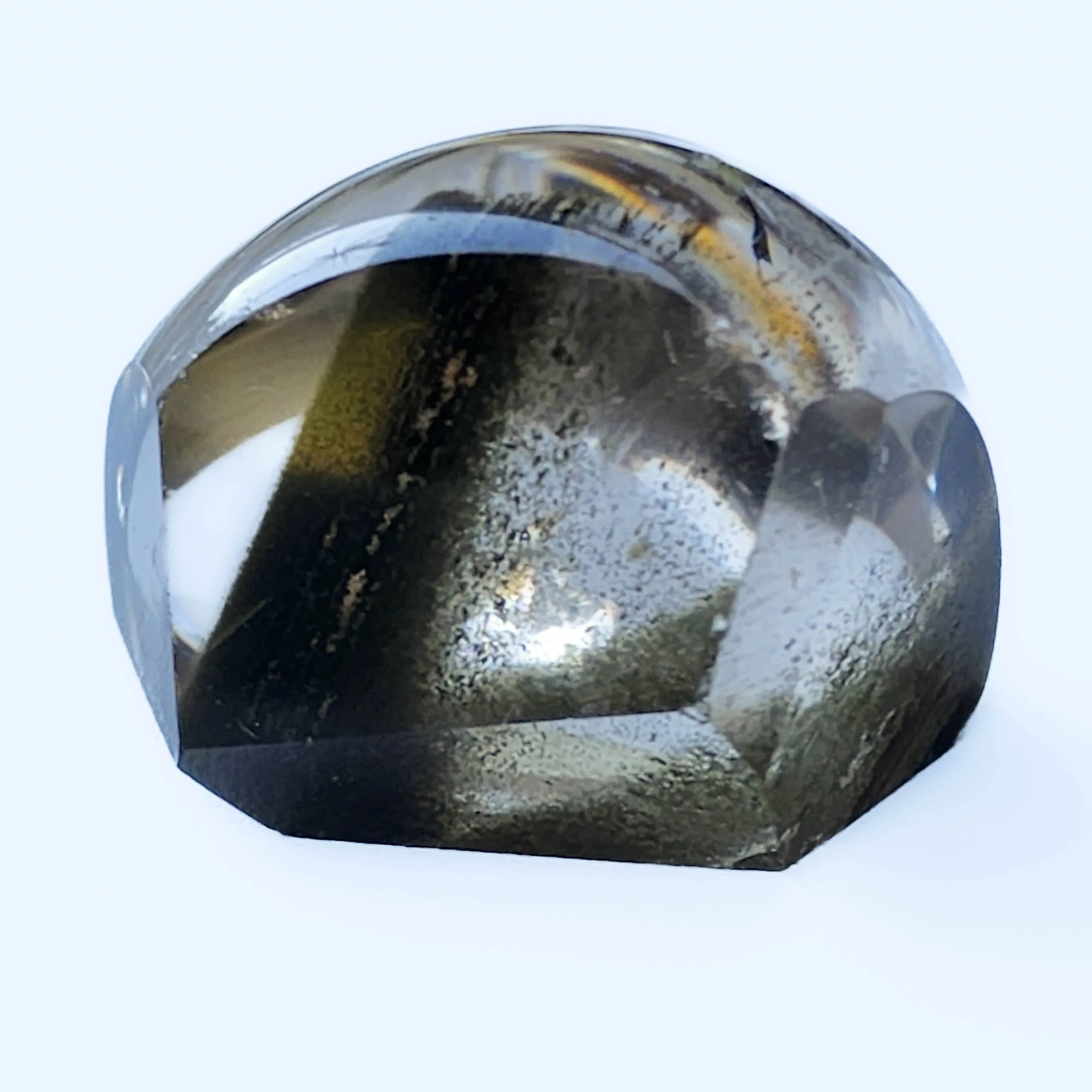 Chlorite Quartz Free Form - Phantom Chlorite Quartz Lens