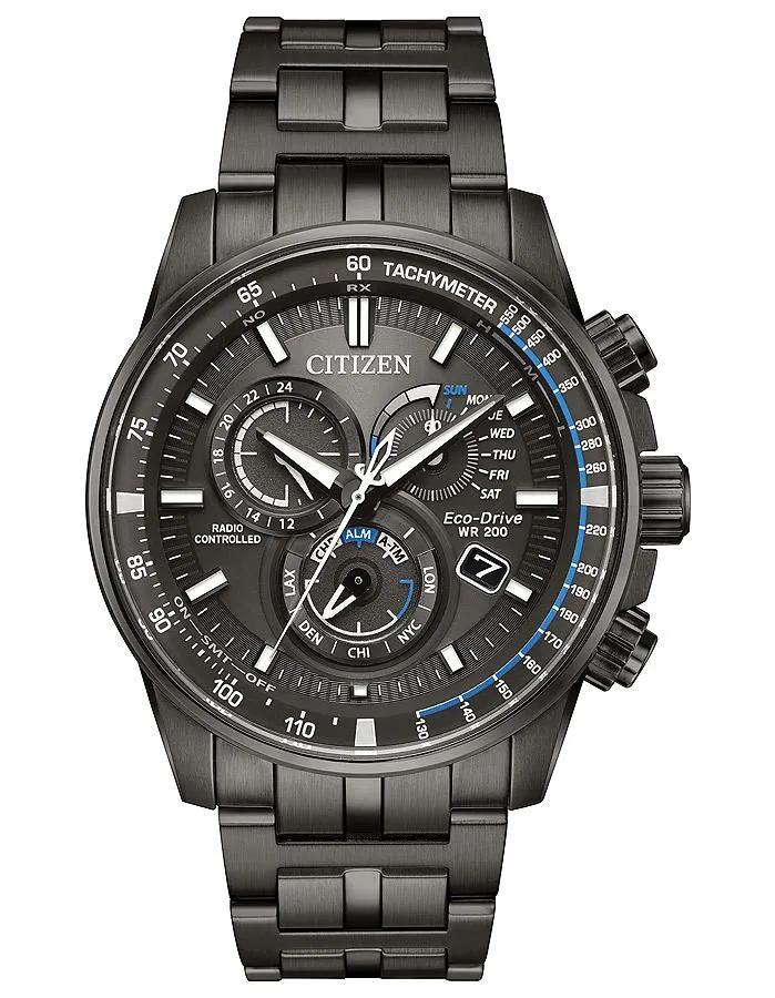 Citizen Eco-Drive Perpetual Chrono AT - Radio Controlled - Granite & Sapphire