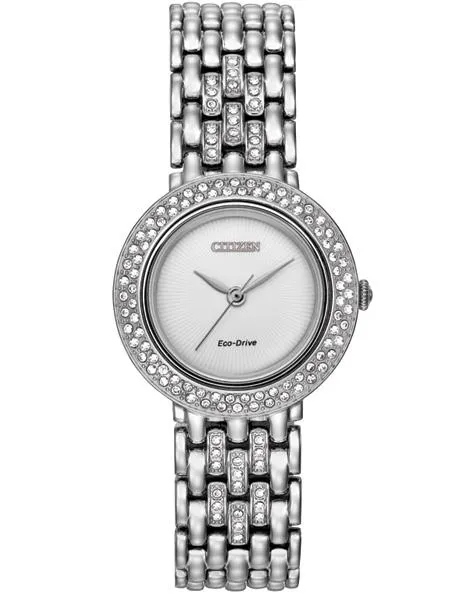 Citizen Ladies Eco-Drive Silhouette Crystal Gift Set - 3 Interchangeable Bezels