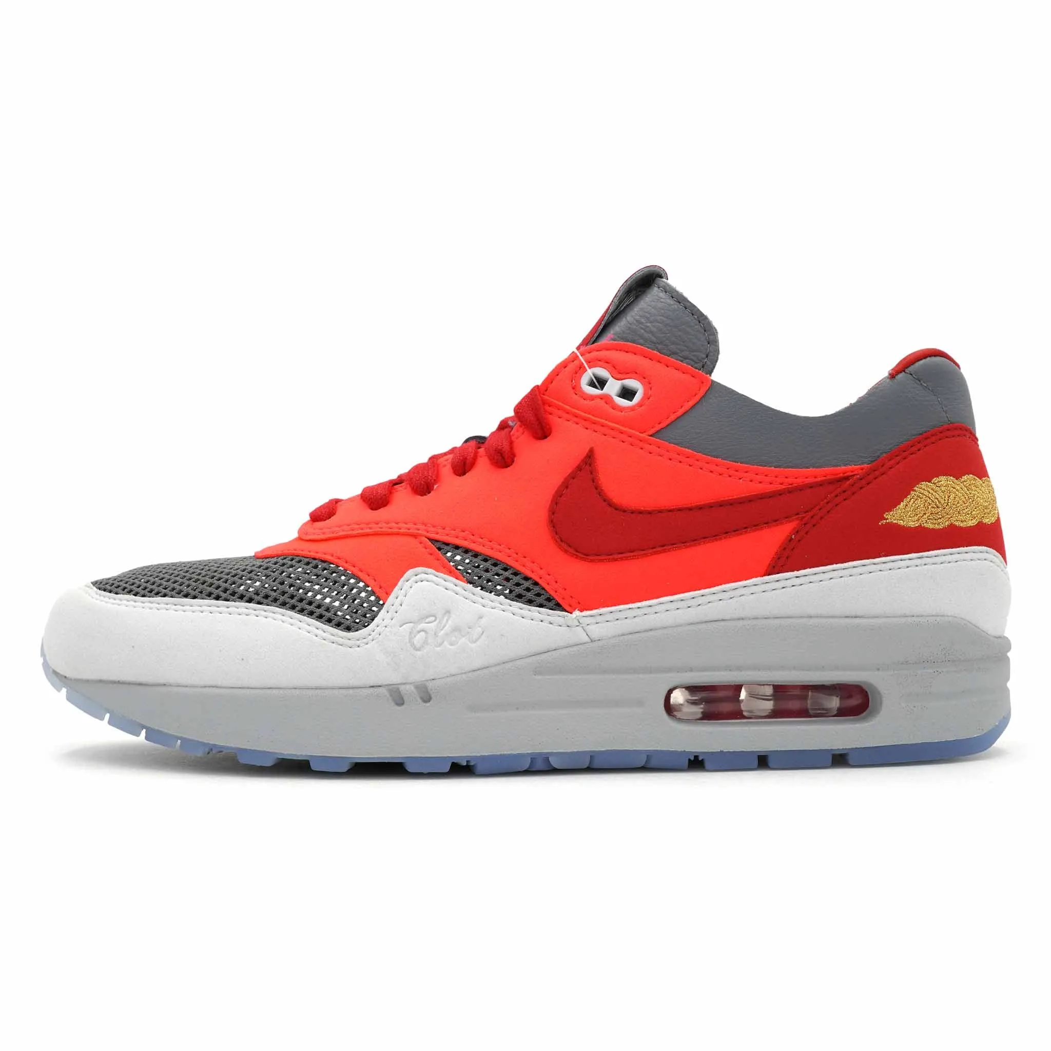 CLOT X NIKE AIR MAX 1 KISS OF DEATH SOLAR RED 2021