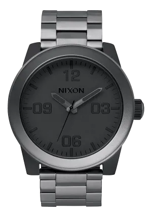 Corporal Stainless Steel - Matte Black / Matte Gunmetal