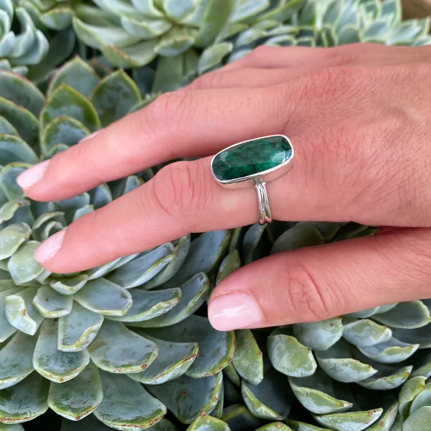 Emerald Quartz Ring - Solange