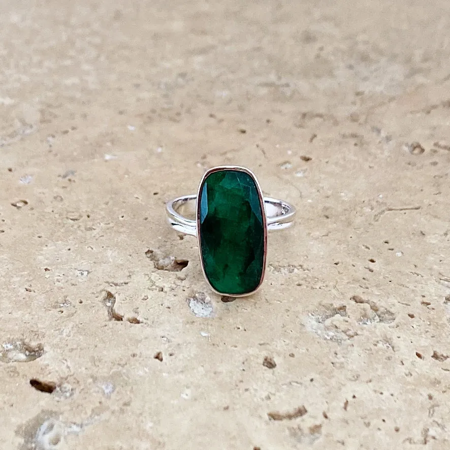 Emerald Quartz Ring - Solange