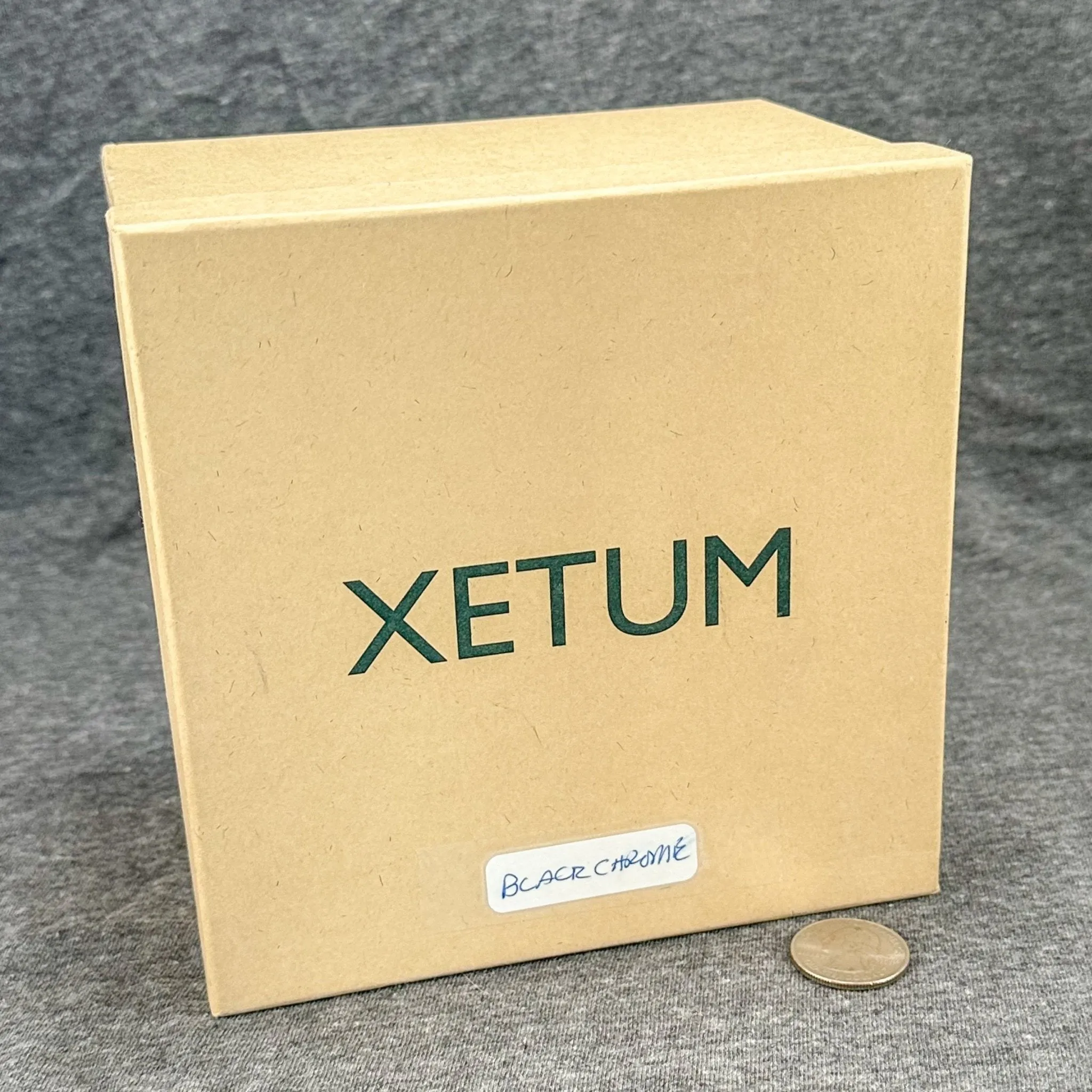 Estate Xetum Outer Box w. Booklet & Wrist Insert EMPTY