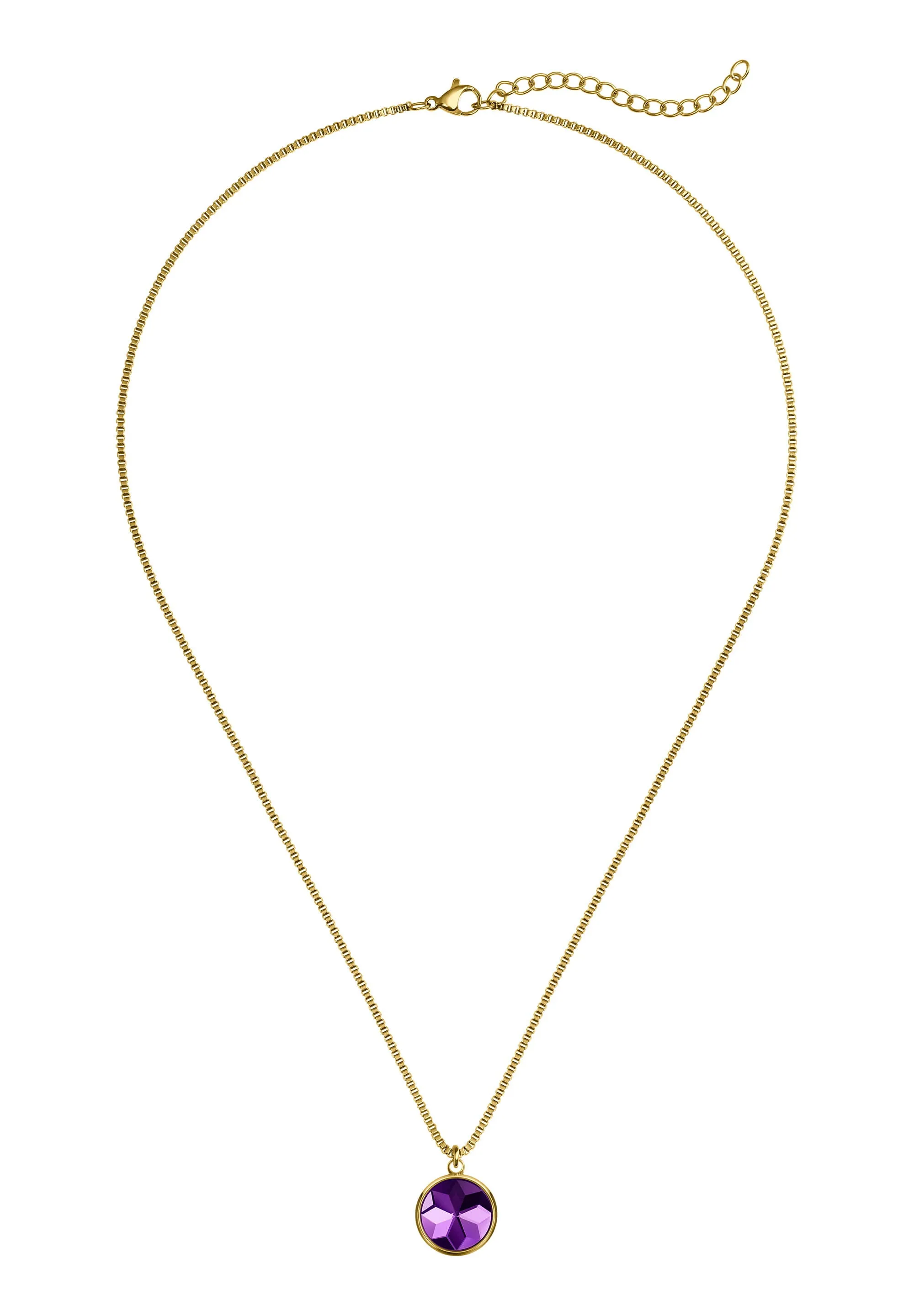 Facet Pendant Necklace JS.0006