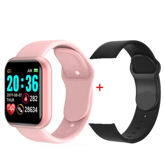 Fashion New Y68 Pro Sport Smart Watch Women Men Smartwatch Portable Electronics Heart Rate Fitness Tracker for apple Android IOS