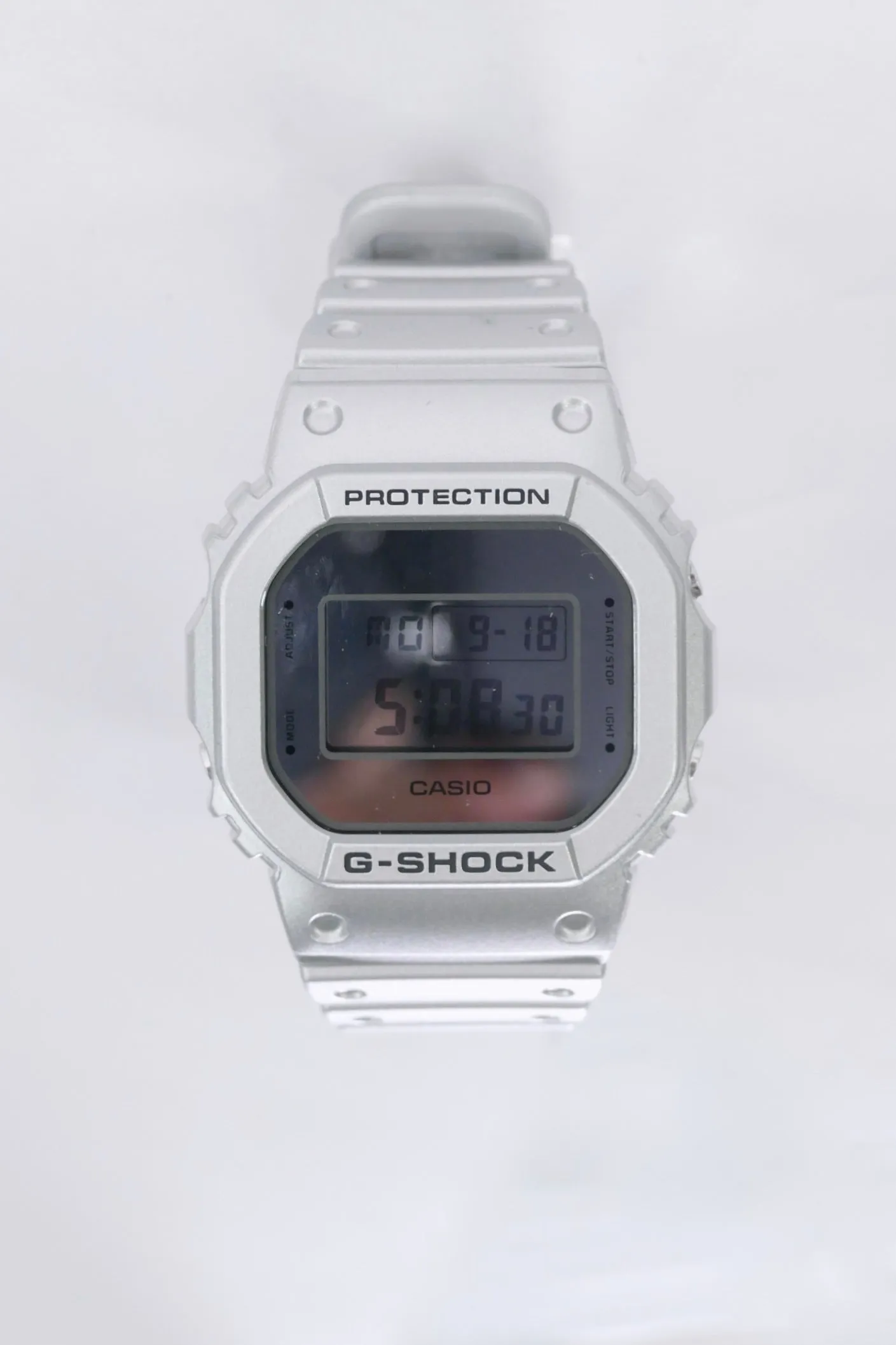 G-Shock DW-5600FF-8CR Watch - Silver