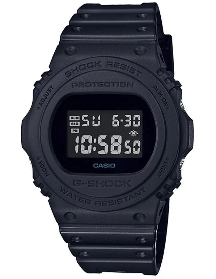 G-Shock Men's DW5750E Re-issue - Black - Digital - Stopwatch & Timer