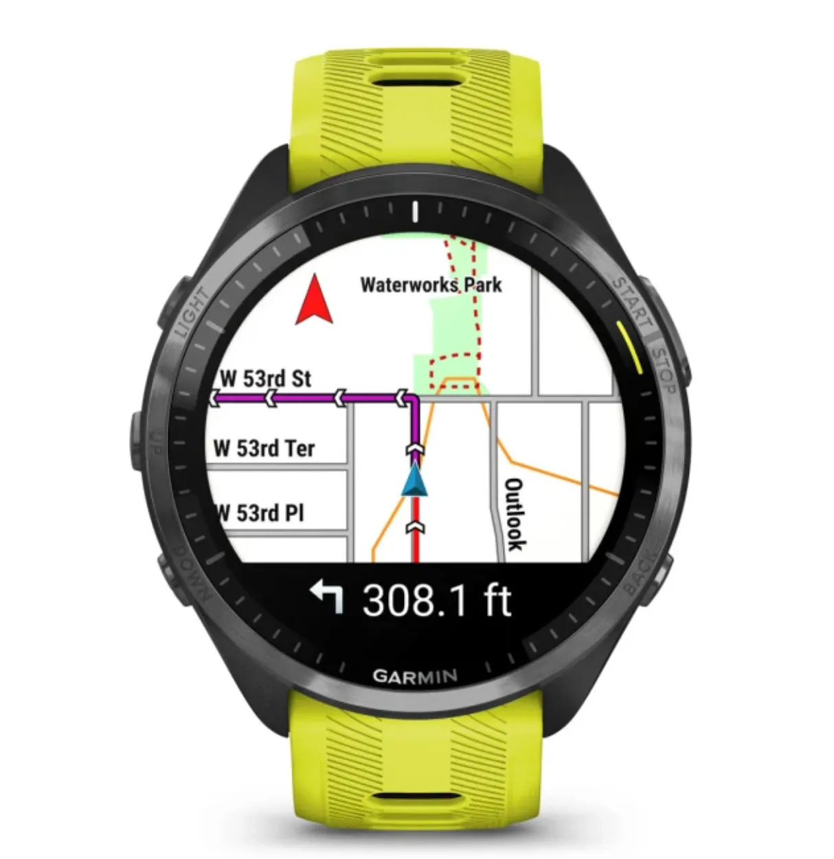 Garmin Forerunner 965, Carbon Gray/Yellow