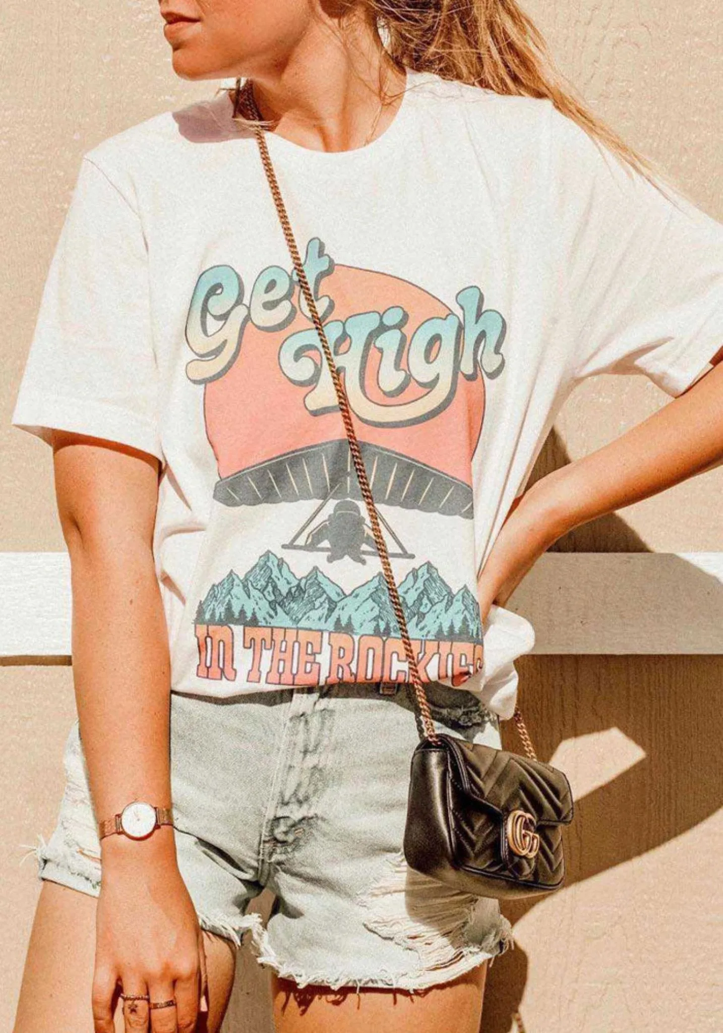 Get High in the Rockies Tee