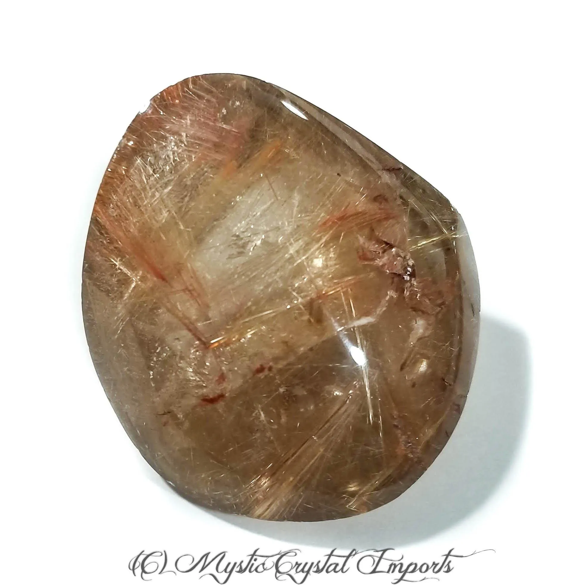 Golden Rutilated Quartz Crystal  - Extra Fine 313C