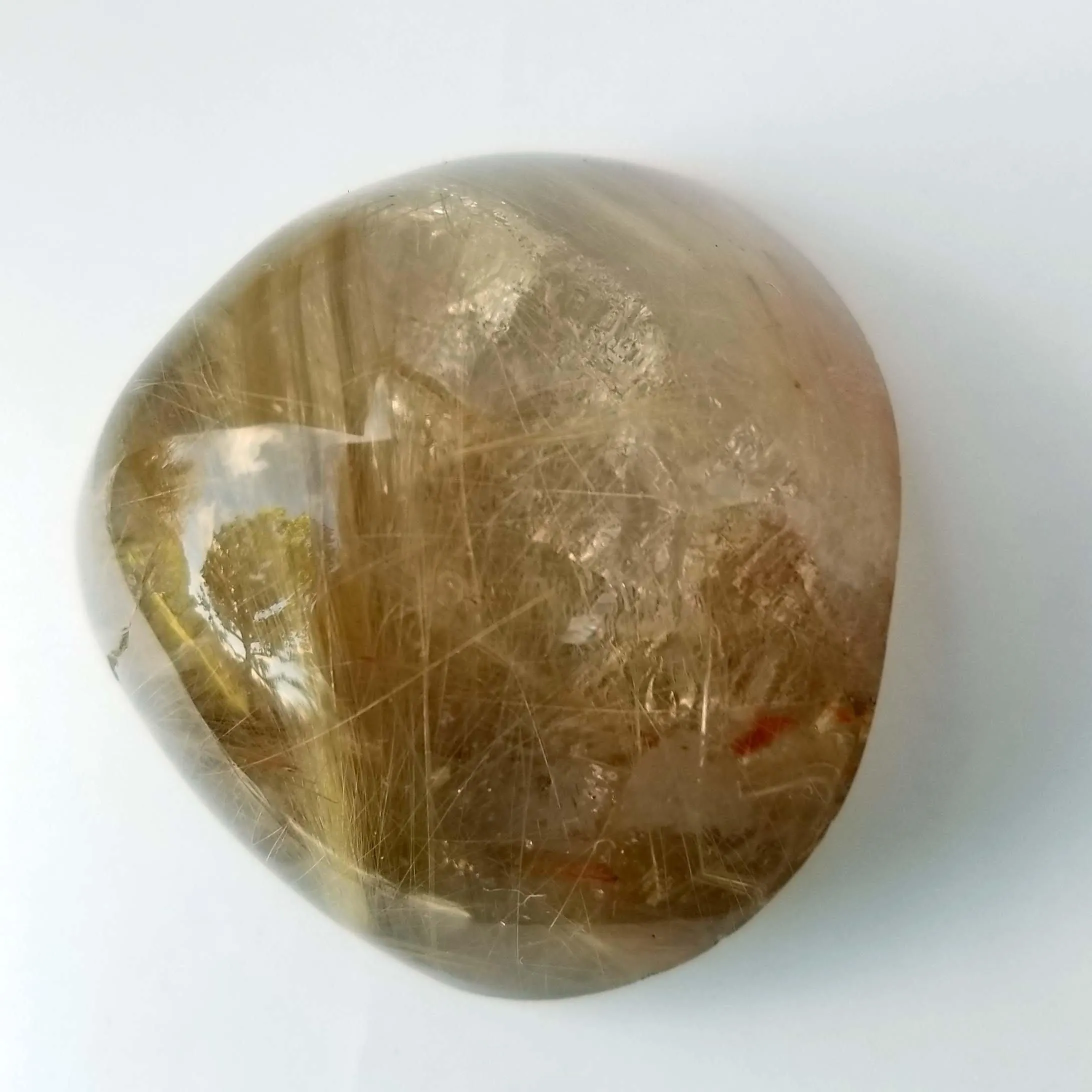 Golden Rutilated Quartz Crystal  - Extra Fine 313C