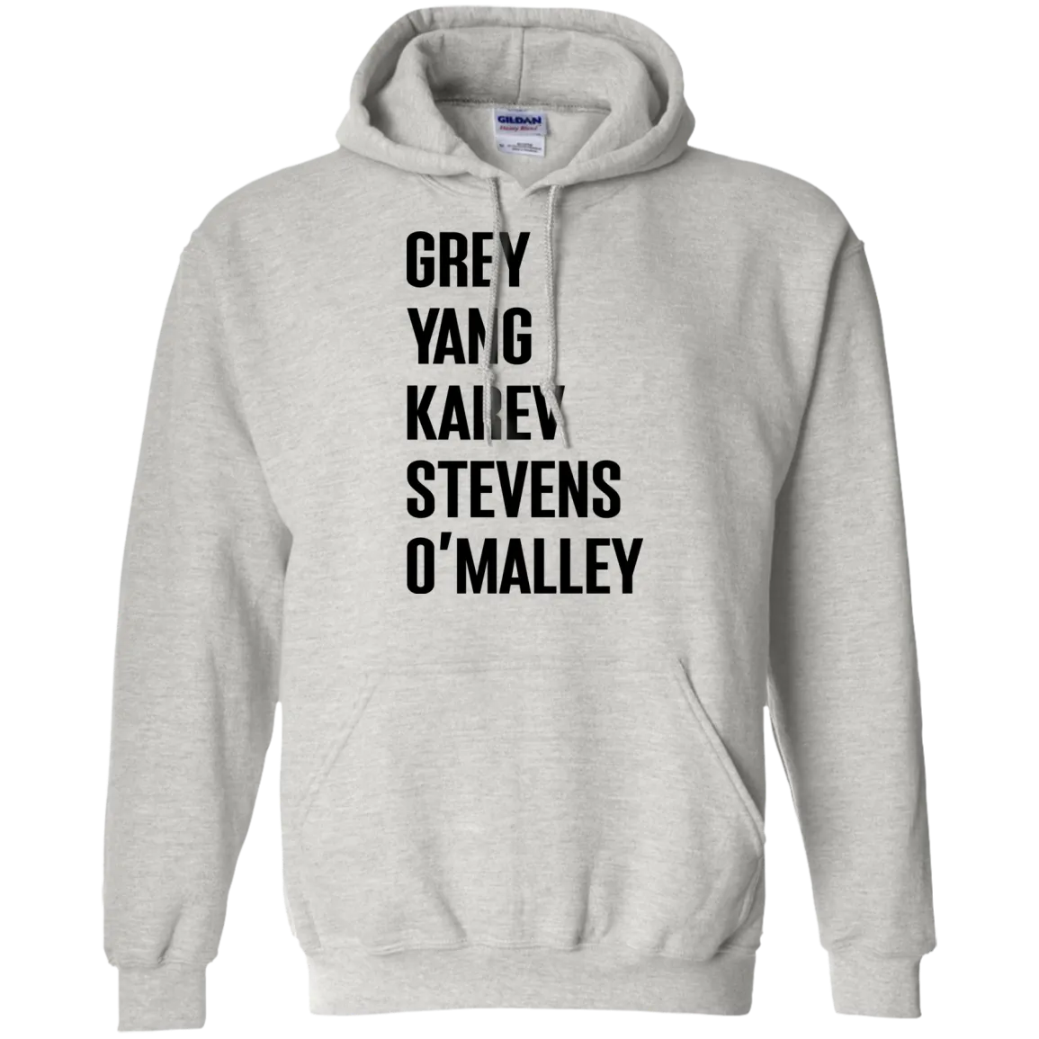 Greys Anatomy Sweater: Grey Yang Karev Stevens O'Malley