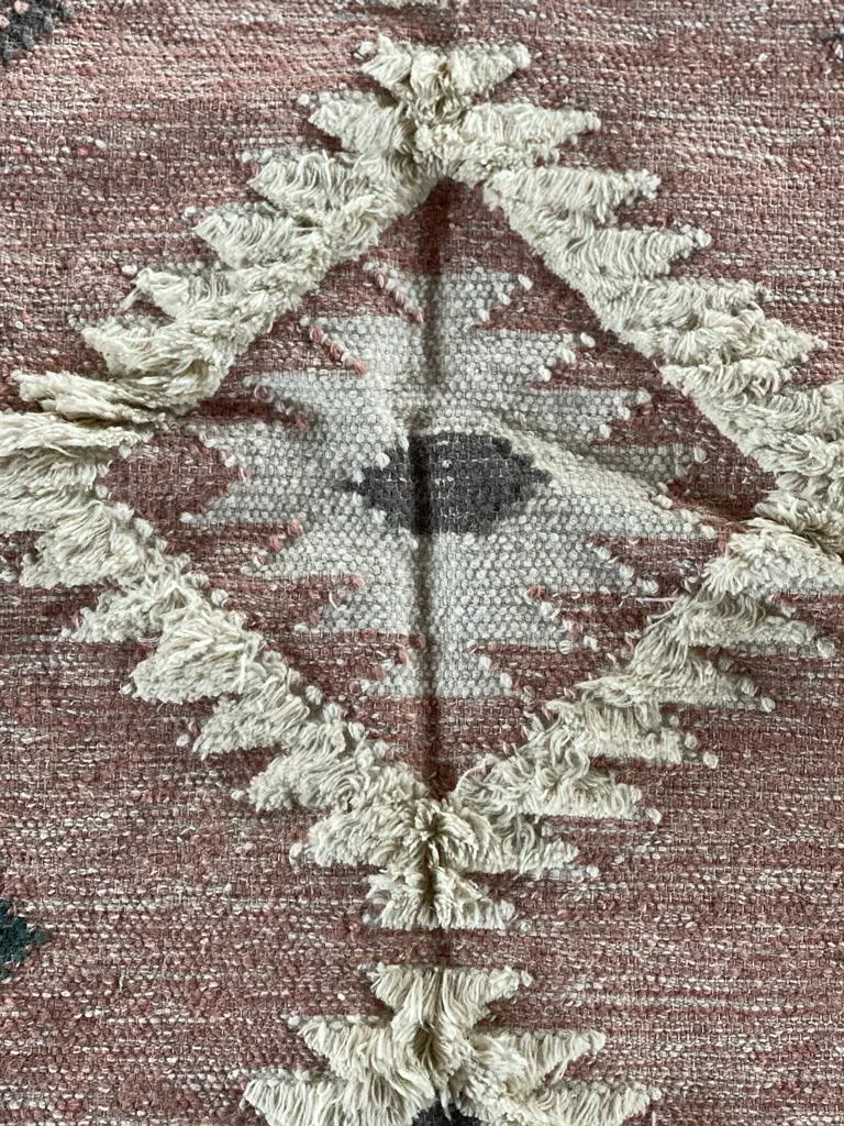 Hand Knotted Wool & Cotton RUG 25