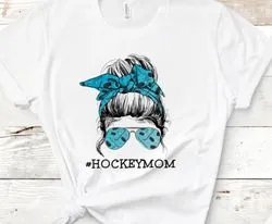 #HockeyMom Messy Bun