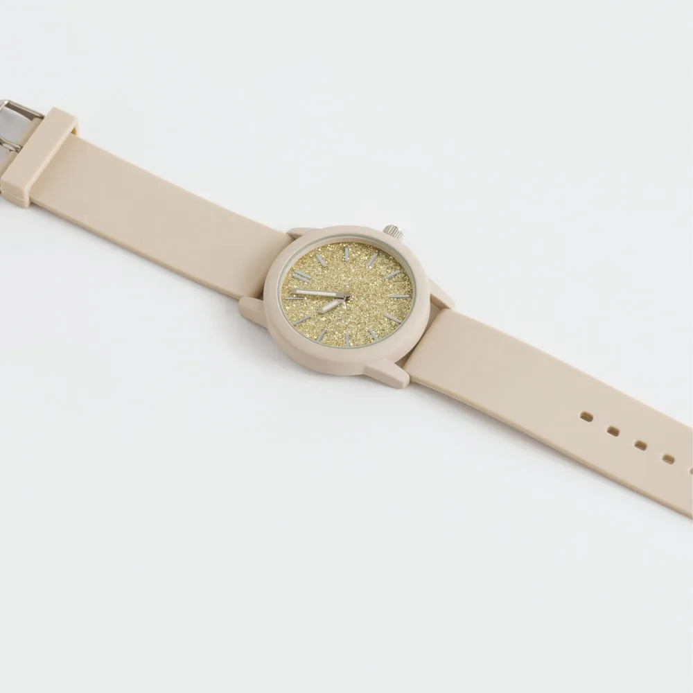 Jolie Glitter Face Watch