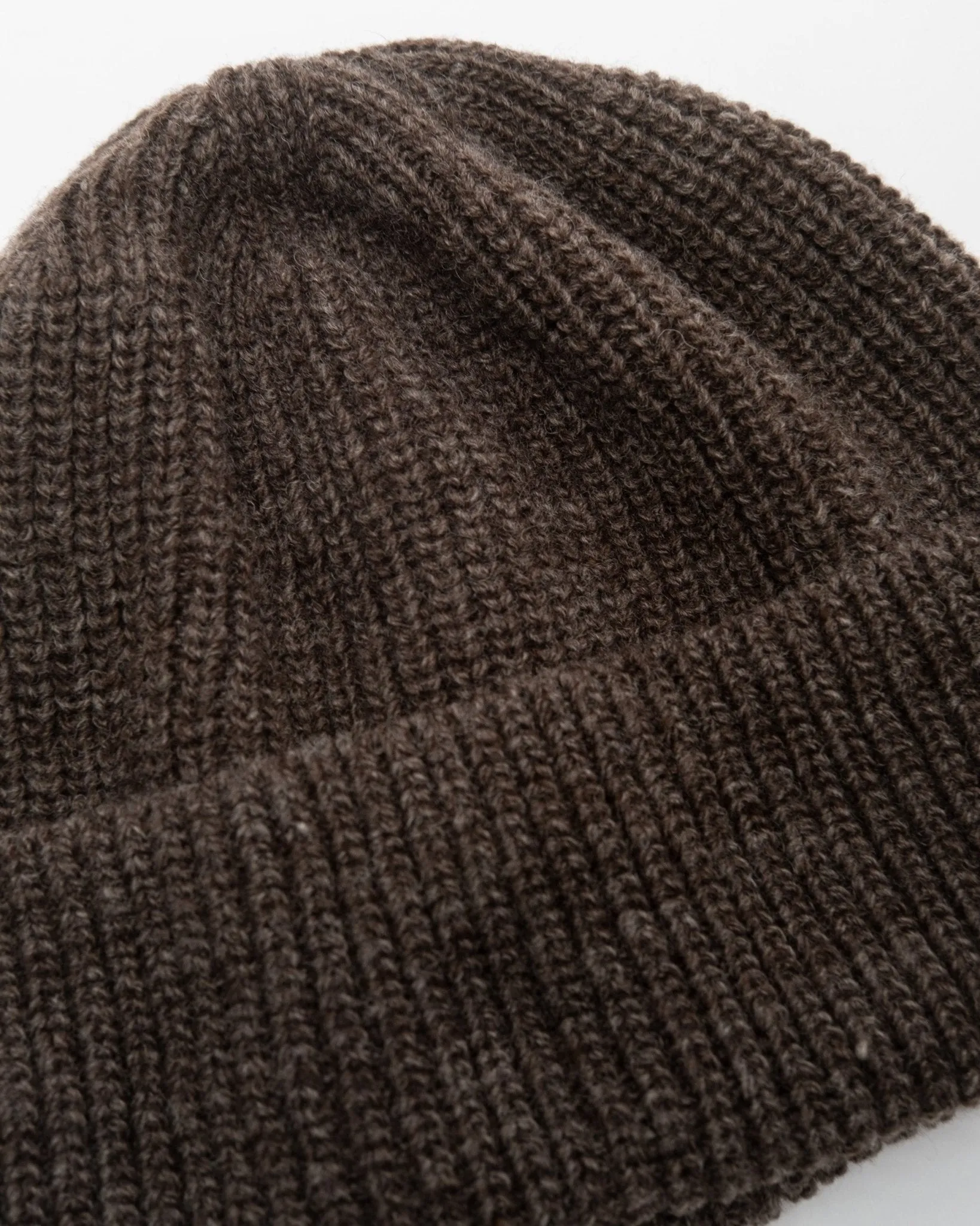 Knit Watch Cap Brown