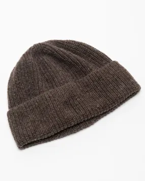 Knit Watch Cap Brown