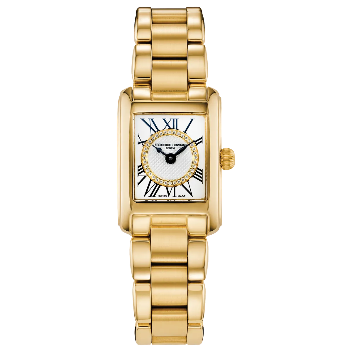 Ladies Classics Carree on Gold Bracelet